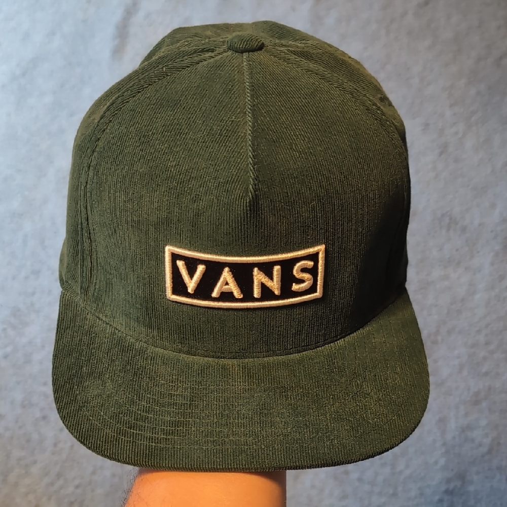 Vans Dark Green Snapback Hat